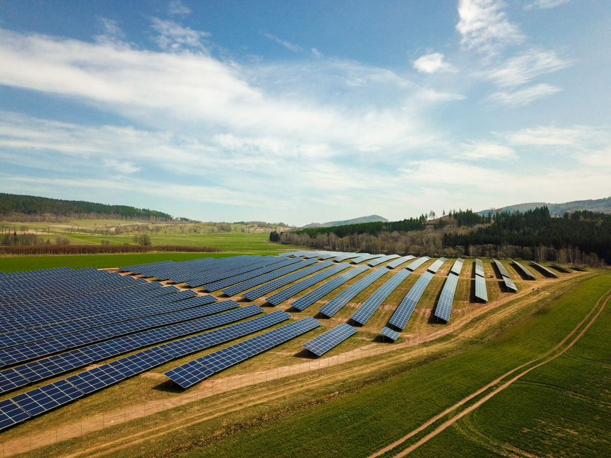 Part of photovoltaic projects in Poland